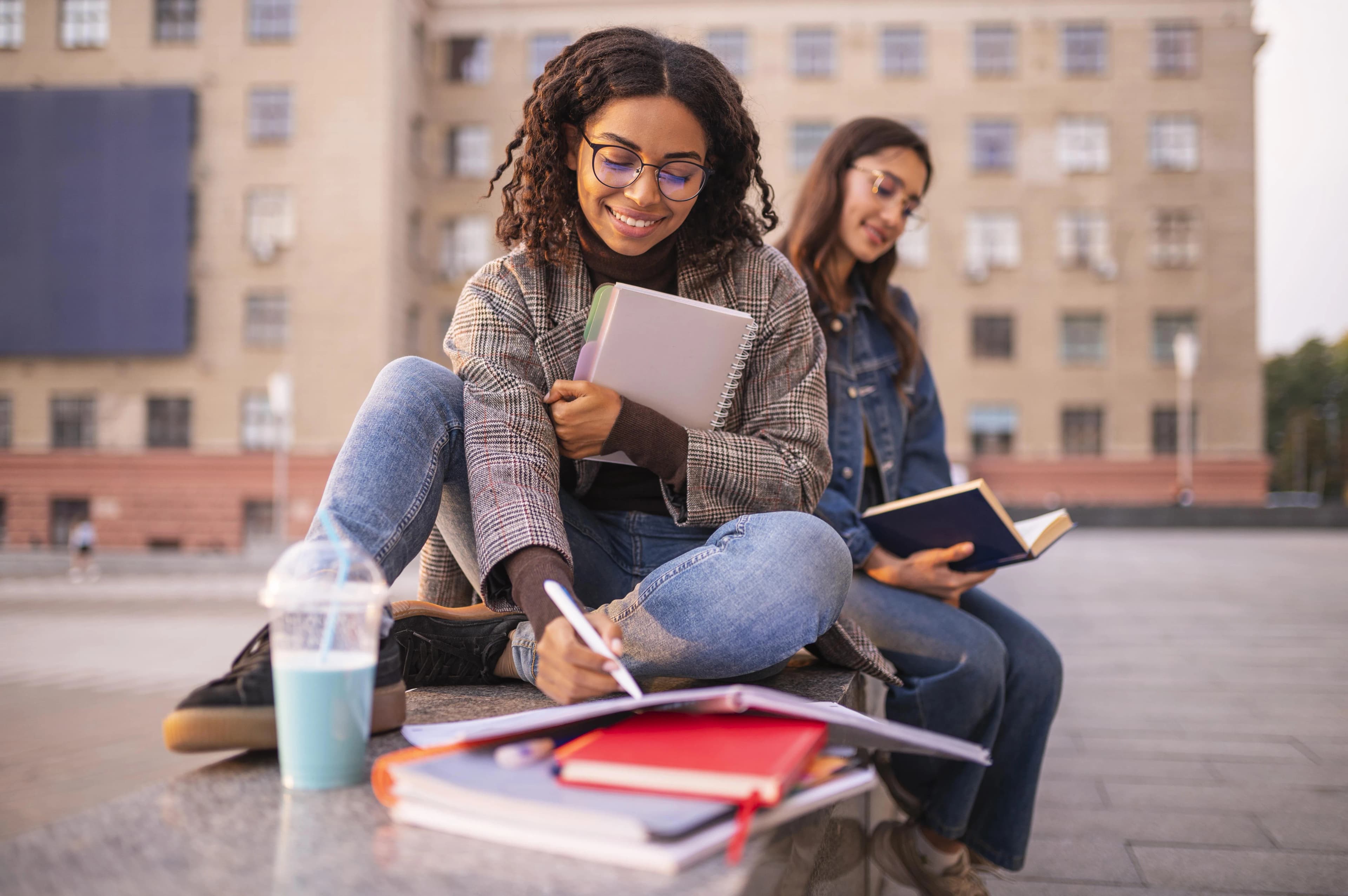 EAMU students in campus environment